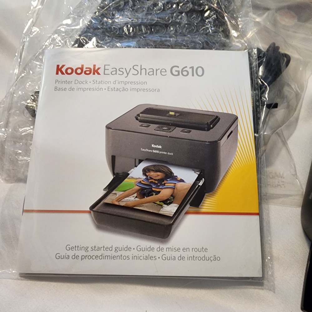 Kodak‎ Easyshare G610 Printer Dock & Photo Paper - "C633 Camera NOT Included"
